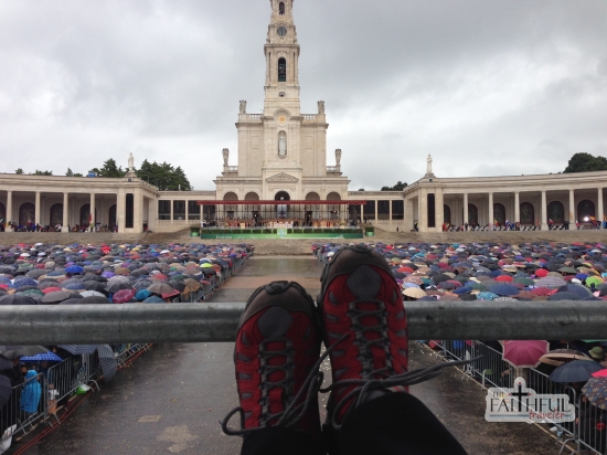 Me and my red Oboz in Fatima